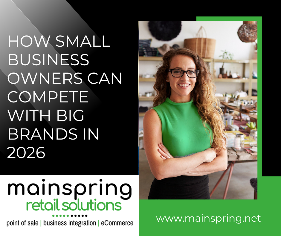 small retailers how small business owner can compete with big business