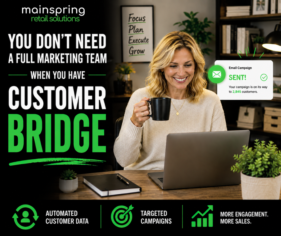 Customer marketing for NCR Counterpoint retailers