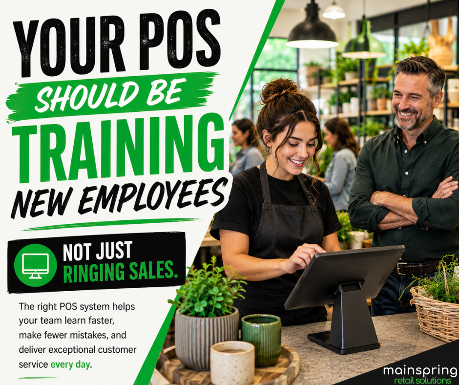How POS systems help train employees